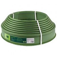 СИБРТЕХ БОРДЮР ЛЕНТА , 10 Х 1000 СМ, ПОЛИЭТИЛЕНОВЫЙ, ОЛИВКОВЫЙ 64553