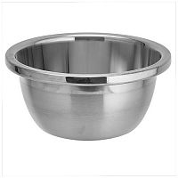 Миска 1,3 л Webber BE-0801 из нержавеющей стали 18*8,5 см(160)