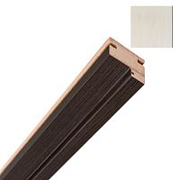 Коробочный брус Эко шпон 70*32*2070 с пазом под добор _телескоп Лиственница с уплот. Леском (3 шт/уп