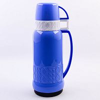 Термос 1 л Mayer&Boch Premium 4394-1 пластик/стекл.колба (х12)