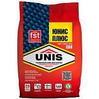 Смесь сухая клеевая UNIS Плюс (5 кг)