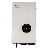 Стабилизатор напряжения Uniel U-DTRS-1500W ультратонкий однофазный релейный настенный (UL-00010578)