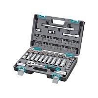 Набор инструмента, 1/2", CrV, пласт.кейс, 60 предметов STELS 14103 (со скидкой 5%)