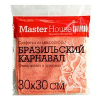 Салфетка Master House Бразильский карнавал из микрофибры 30x30см 60154