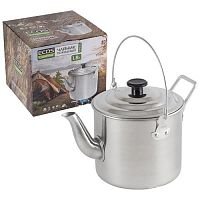 Походный чайник с крышкой 1800 мл Ecos Camp -S4 алюминиевый арт.991010