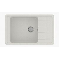 Мойка GranAlliance G-43 (810х500мм) белая с сифоном