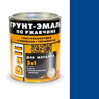 Грунт-эмаль по ржавчине DALI ультрамарин RAL 5002 0,75 л (20484)
