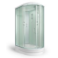 Душевая кабина ERLIT ER351226L-C3-RUS 120*80*226 матовое стекло, средний поддон, Россия