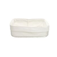 Корзина для хлеба Handy Home прямоугольная, матовый белый LB-8 WT