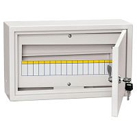 Корпус металлический (265х440х120мм) ИЭК ЩРН-18з-1 38 УХЛ3 IP31 арт.MKM13-N-18-31-Z