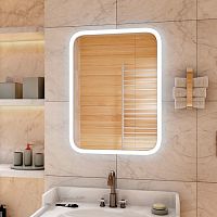 Зеркало Континент Glamour Led 600x800 со скрытой подсветкой, с подогревом