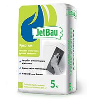 Гипсовая штукатурка JetBau Кристалл ручного нанесения, белая, 5 кг (1коробка-5шт)
