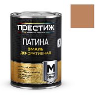 Эмаль декоративная Престиж Патина красное золото 0,2 л
