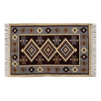 Коврик для ванной комнаты Dekotex Kilim UK1878 из 1шт 50х80см (коричневый-бежевый) 1/60