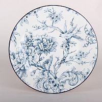 Тарелка обеденная 23см, Blue garden ZX2561-90DP