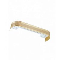 Карниз LEGRAND Монарх с поворотами 2,4 м светлый