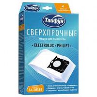 ТАЙФУН 181596 ТА 2515 Е СВЕРХПРОЧНЫЕ НЕТКАНЫЕ ПЫЛЕСБОРНИКИ С АНТИБАКТЕРИАЛЬНОЙ ОБРАБОТКОЙ, 4 ШТ