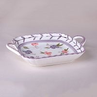 Блюдо сервировочное 15х20х4.5 см Коралл Violet Dreams 8542