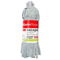Насадка Master House к швабре Джакомо, Джордано из микрофибровых полосок 26,5 см 75528