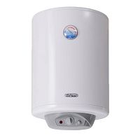 Водонагреватель накопительный электрический De luxe SLIM 3W50VH1 50л эмаль сухие тэны