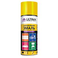 Краска аэрозольная универсальная Ultima RAL 1018 желтый 520 мл ULT 016
