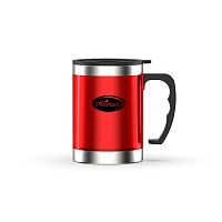 Кружка с крыш. цвет. пласт. прямая 0,40л NЕ-400 БИОСТАЛЬ