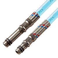 Подводка д/смес. PEX-сталь 1/2"xM10x60 см ONDO (пара) PEXOWFHS060 (50 пар)
