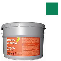 Эмаль ПФ-115 EMPILS Эконом зеленый 10 кг (2473)