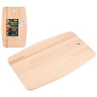 Доска разделочная прямоугольная 35x22x8 см Mallony Sencillo массив берёзы арт.986057