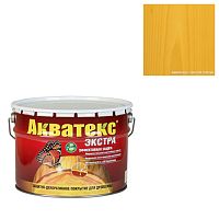 Защитно-декоративное покрытие для древесины Акватекс Экстра сосна 9 л (18188)
