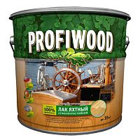 Лак яхтный атмосферостойкий PROFIWOOD алкидно-уретановый полуматовый 0.7 кг г. Ростов на Дону (6258)