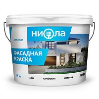 Краска фасадная Ниола Оптима 1,5 кг