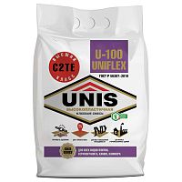 Клей плиточный UNIS U-100 Uniflex высокопластичный , класс C2TE (5кг)