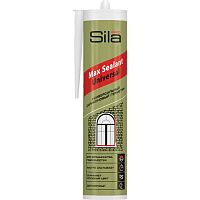 Герметик силиконовый Sila Pro Max Sealant универсальный, черный 280 мл.