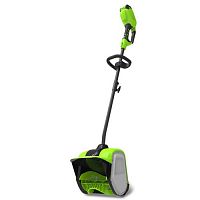 Снегоуборщик аккумуляторный Greenworks GD40SSK4 40V 30 см, бесщеточный, с 1хАКБ 4 Ач и ЗУ(2600807UB)
