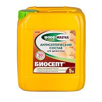 Антисептический пропиточный состав для древесины Биосепт WoodMaster 5 л (12002)