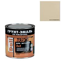 Грунт-эмаль по ржавчине DALI слоновая кость RAL 1014 0,75 л (20483)