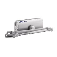 Доводчик дверной Нора-М Lonex 330 (от 50 до 120 кг) серебро морозостойкий арт.20000