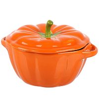 Горшок для запекания Daniks Y6-10218 Тыква, керамика, 0.45 л (462646)