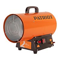 Тепловая пушка газовая Patriot GS 16, 16 кВт, 350 м?/ч, пьезо поджиг, редуктор, шланг.