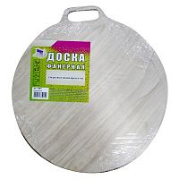 Доска разделочная Эскорт+ фанера, диаметр 30 см (1381)