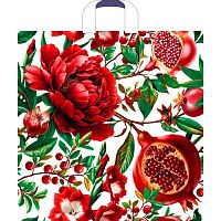 Пакет с петлевой ручкой 45x45+3см (60) Артпласт (Цветок Граната) (х25/250) ПТЛ66464