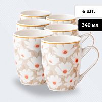 Кружка 340 мл фарфор Jewel Джой -17 ПС0023-22