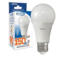 Лампа светодиодная IONICH ILED-SMD2835-A60-18Вт-1500Лм-230В-6500К-E27 (1616)
