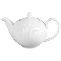Заварочный чайник 1100 мл Beatrix White lily МД005R (фарфор) в подарочной коробке (6)