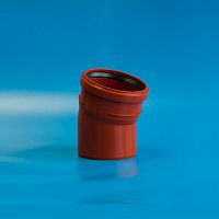 Отвод Политэк ПП 110 х 45 (наружний) (60 штук)