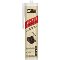 Герметик силиконовый Sila Pro Max Sealant универсальный, белый 280 мл.