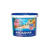Краска АкваВИТ ВАК-25 фасадная супербелая 6 кг