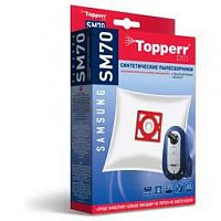 TOPPERR SM 70 ПЫЛЕСБОРНИК СИНТЕТИЧЕСКИЙ ДЛЯ ПЫЛЕСОСА SAMSUNG (ТИП VP-77), 4 ШТ.В ЕД. (R)