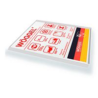 Монолитный поликарбонат Woggel 5мм (Б/цв) (2,05 х 3,05 м)